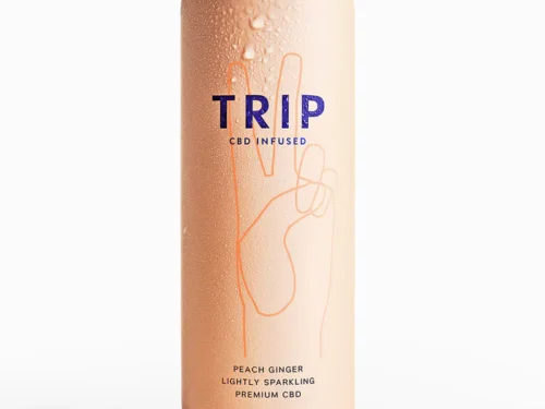 Peach Ginger CBD Drink