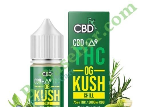 THC vape OG Kush juice bottle cannabis vape liquid