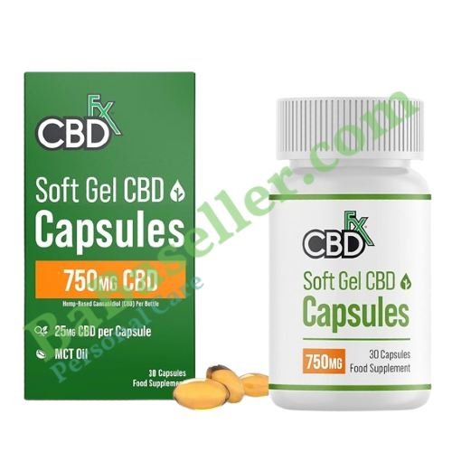 CBDfx 750mg CBD High Strength oil bottle