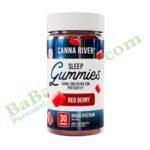 Canna River Broad Spectrum Sleep Gummies 30 count CBD sleep support hemp gummies bottle