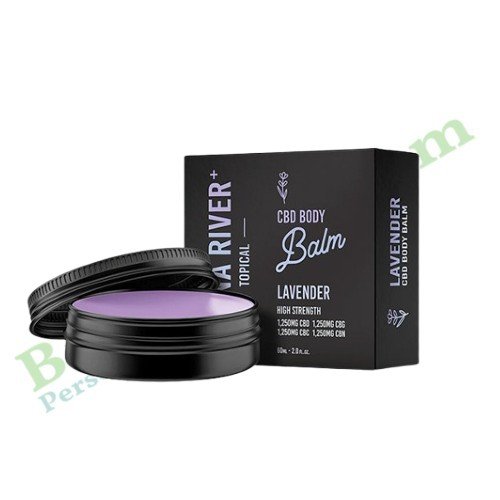 Canna River CBD Body Balm hemp topical muscle relief balm skincare CBD product jar