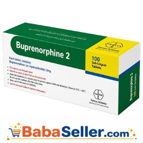 Buprenorphine 2mg Tablets price in Pakistan