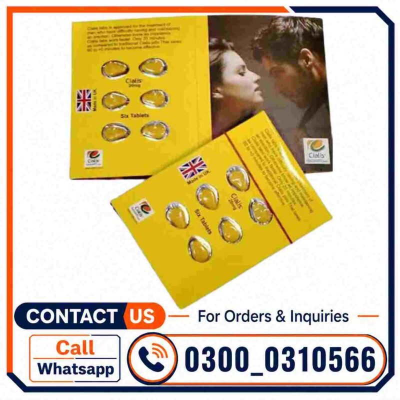 Cialis 20mg Home Delivery Service in Lahore