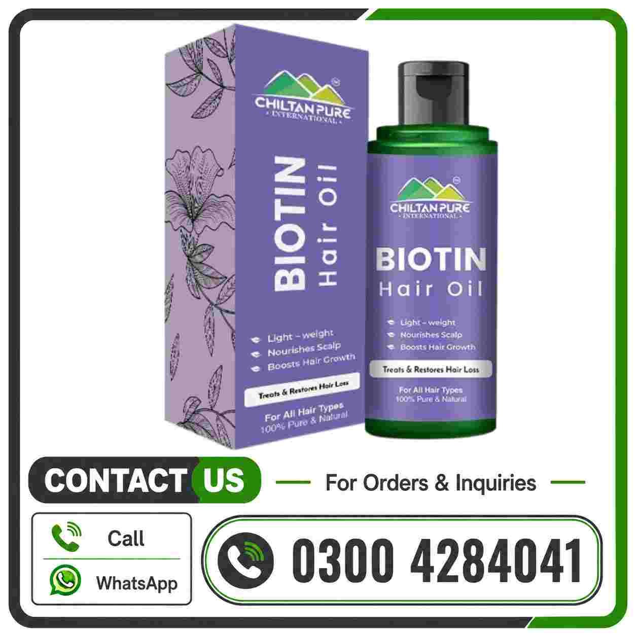 Biotin Hair Oil Price in Pakistan