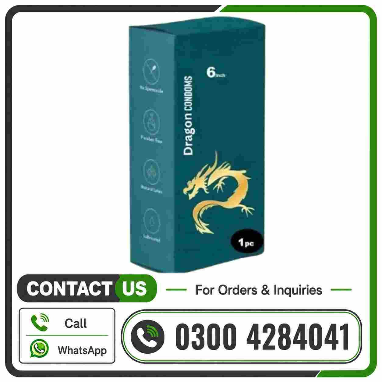 Dragon 6-Inch Condom in Pakistan