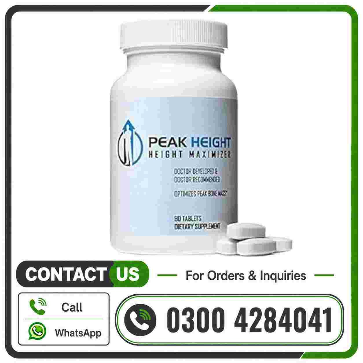 Peak Height Maximizer Tablets In Pakistan