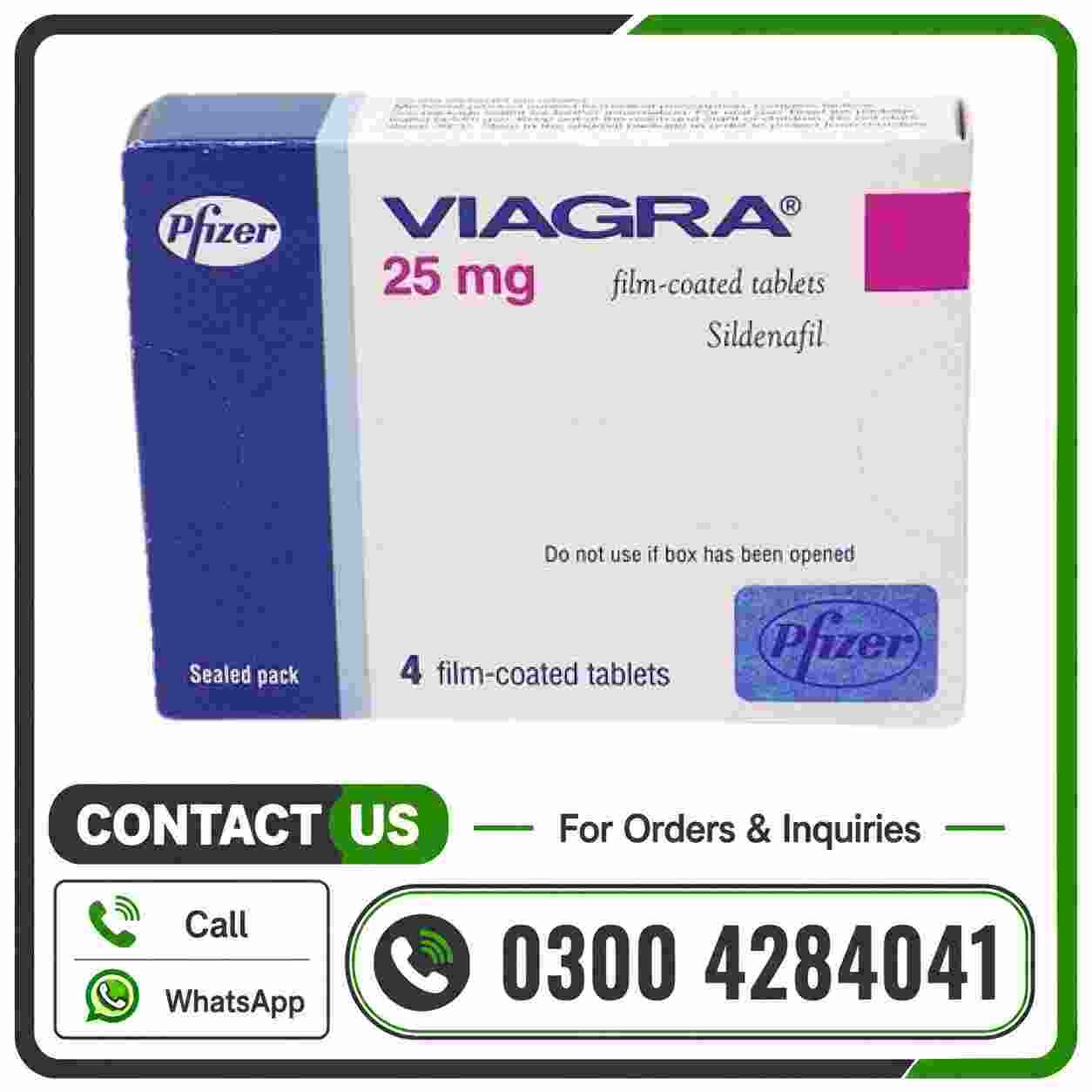 Viagra 25Mg Tablet In Pakistan