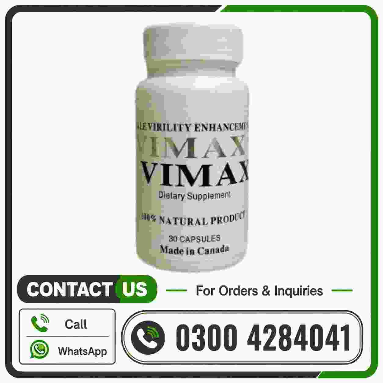 Vimax Pills Price in Pakistan